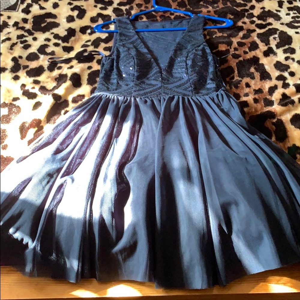 Navy blue dress